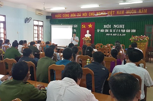 Thị xã Ayun Pa tổ chức Hội nghị tập huấn chuyên sâu công tác Xử lý vi phạm hành chính