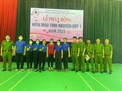 Thị xã Ayun Pa: Tổ chức hiến máu tình nguyện năm 2023